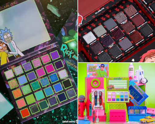 My favorite eyeshadow pallettes from Glamlite!!! cover photo collage