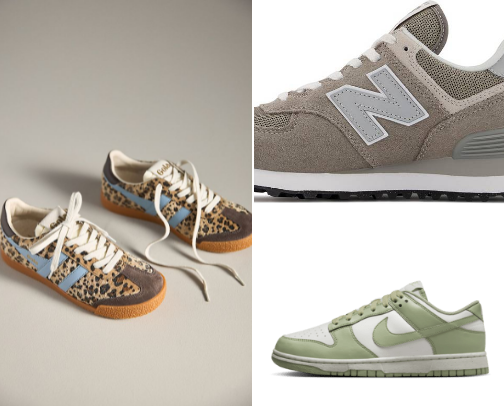 Cool girl shoes cover photo collage