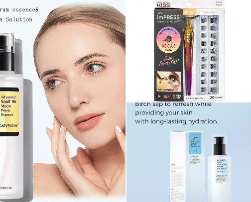 Must-Have Skincare for glass skin cover photo collage