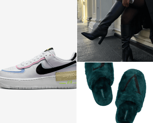 shoes cover photo collage