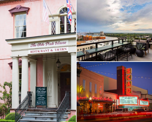 Places to Eat Savannah, GA cover photo collage