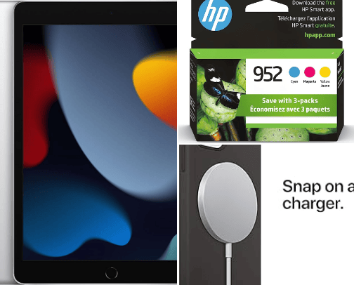 Electronics cover photo collage