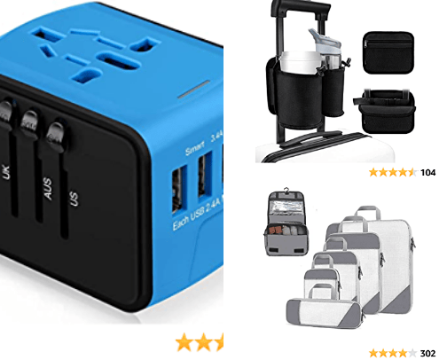 Travel essentials cover photo collage