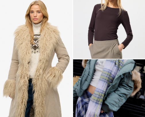 essential outfit needs for surviving winter ♡ cover photo collage