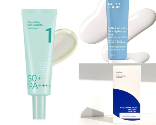 My Favourite Acne-Safe Sunscreens cover photo collage