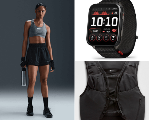 My favorite running gear essentials! cover photo collage
