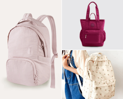 Backpack Anti Air Banyak Compartsment cocok untuk traveling cover photo collage