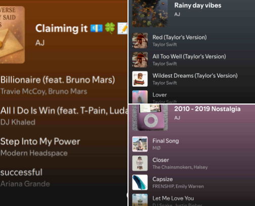 The ultimate playlists for every mood and moment 🎶🎧 cover photo collage