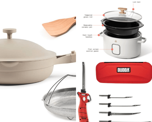 Items for people who want to cook but need all the help they can get! cover photo collage