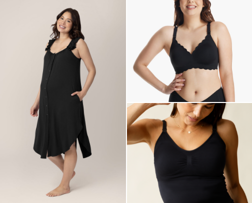 Things I actually used in my hospital bag cover photo collage