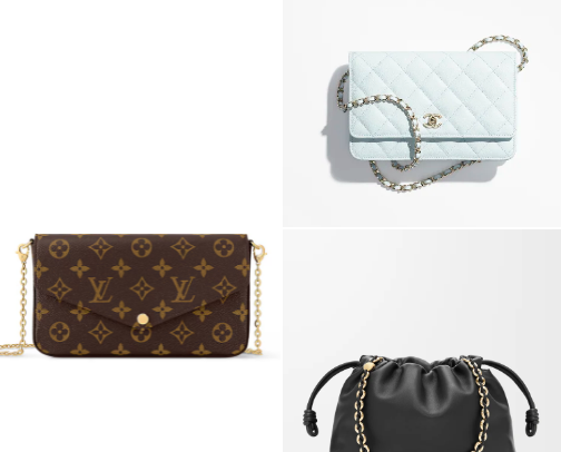 Handbags that captivate at first glance. cover photo collage