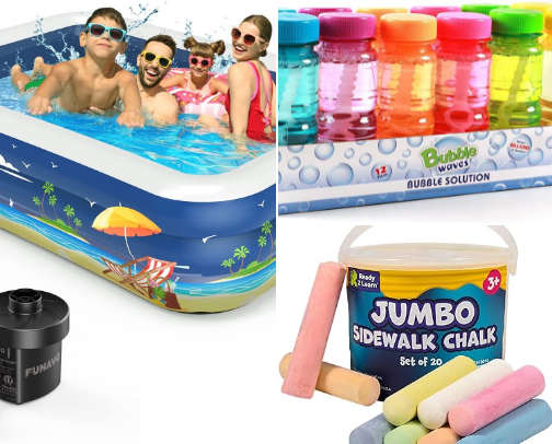 Fun in the sun cover photo collage