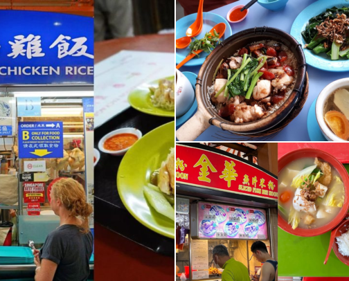 I Was Overwhelmed in Singapore Until I Found This Hawker Center cover photo collage