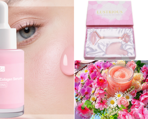 Beauty & Skincare Faves cover photo collage