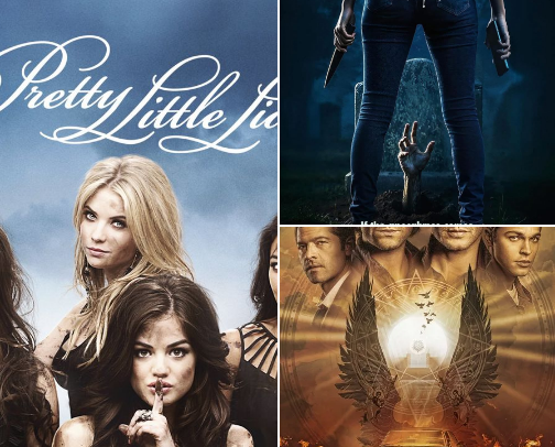 Shows I can re watch again and again cover photo collage