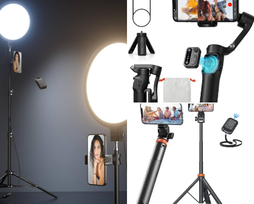 Content creation cover photo collage