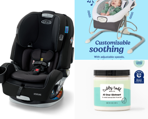 Baby must haves cover photo collage
