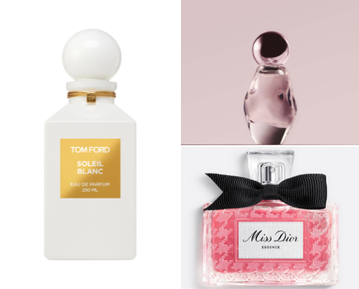 best perfumes cover photo collage