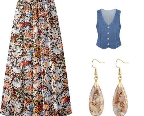 Amazon Fall Skirt Looks 🍁🤍 cover photo collage