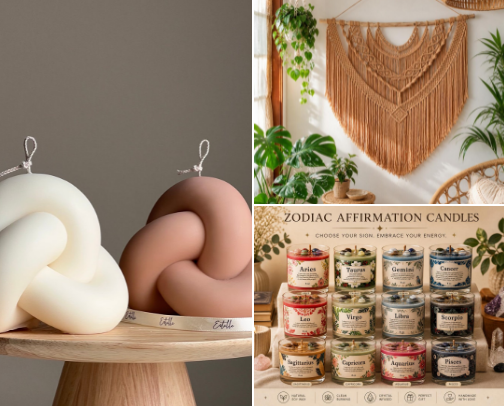 Aesthetic Handmade Room Decor cover photo collage