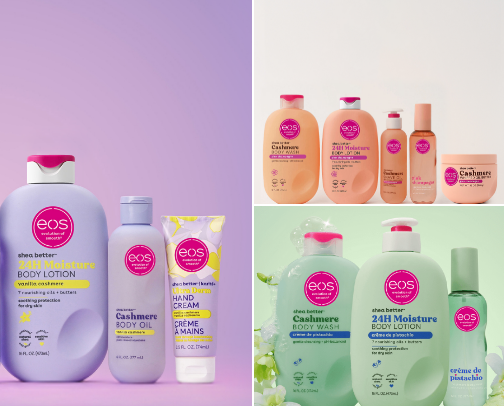 EOS Products cover photo collage