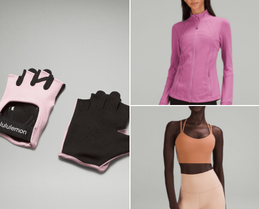 LULULEMON sport supplies cover photo collage