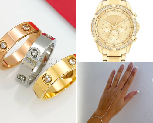 jewelry faves cover photo collage