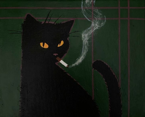 Smoking stuff cover photo collage