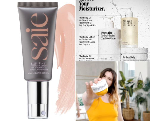Beauty & Skincare cover photo collage
