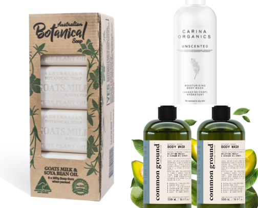 Non Toxic & All Natural Shower Routine cover photo collage