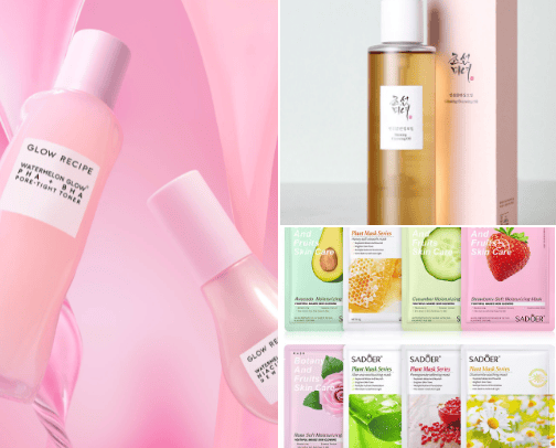 Glass Skincare that you Need.... cover photo collage