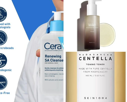 Skincare must haves cover photo collage