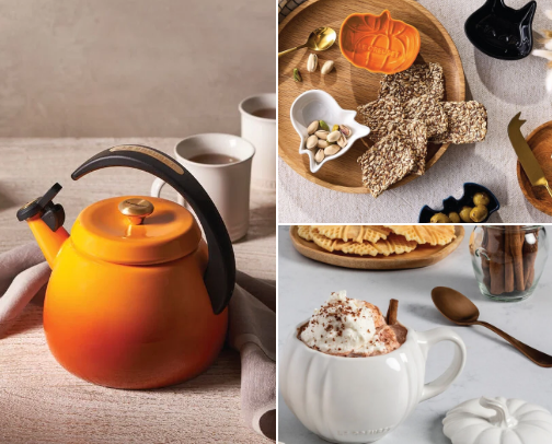 ༻ Fall in love with Le Creuset: Pumpkin Pots & Autumn Recipes ༺ cover photo collage