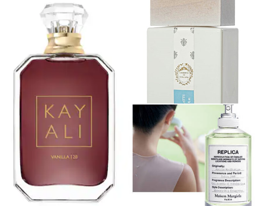wanna smell like an angel? cover photo collage