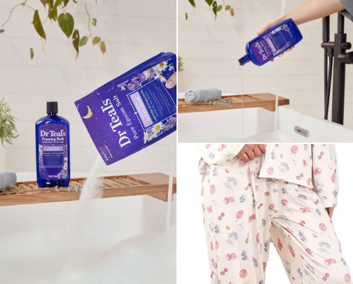 my night time must haves cover photo collage