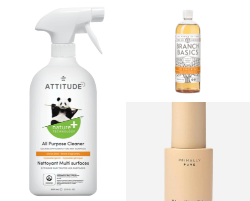 Non-Toxic Cleaning Supplies cover photo collage