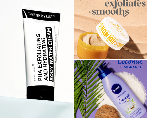 Body Skincare🫧 cover photo collage