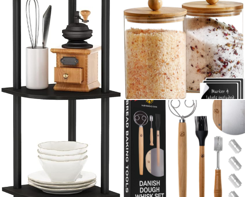 Cozy Bread Corner Amazon Finds 🥖✨ cover photo collage