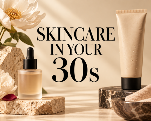 Skincare for Your 30s ✨ Affordable Hydration & Fine-Line Care cover photo collage