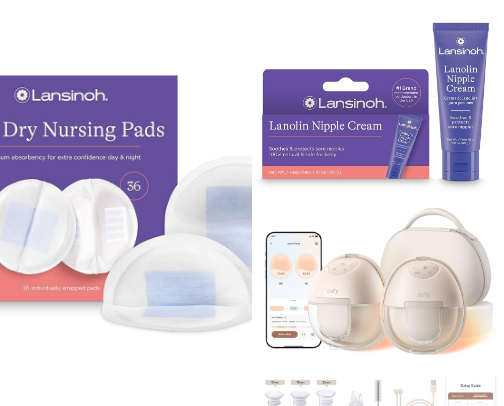 Breastfeeding Essentials cover photo collage