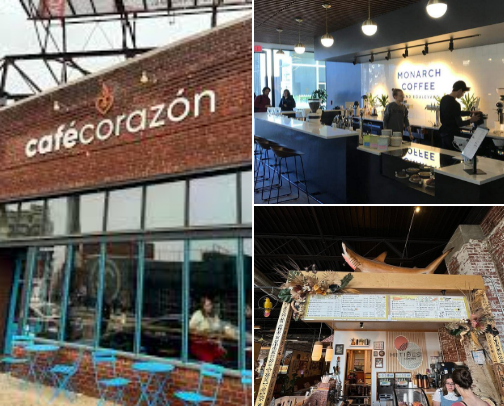 Kansas City Coffee shops I actually keep going back to cover photo collage