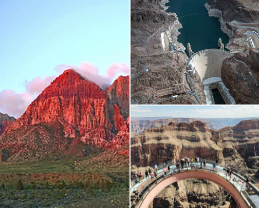 Las Vegas Beyond the Strip: The Side of Vegas I Actually Fell in Love With cover photo collage