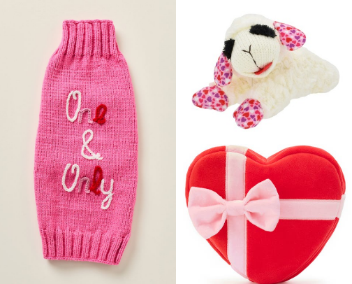 Valentine's Dog Gifts cover photo collage
