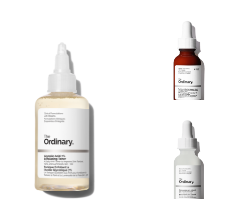 The Ordinary must have🌙🧖🏼‍♀️ cover photo collage