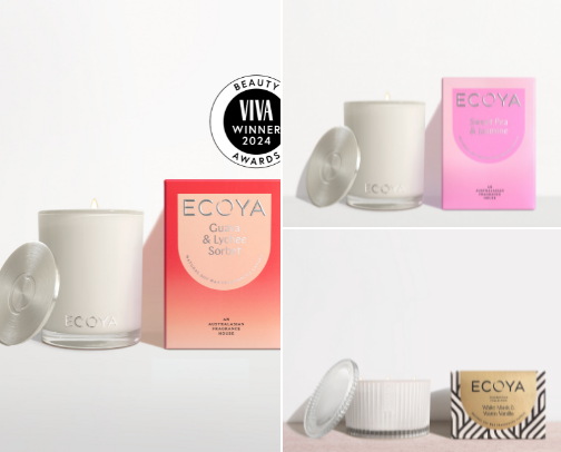 Candles cover photo collage