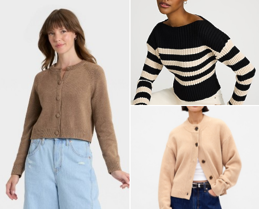 Everyday Knits, Effortless Style cover photo collage