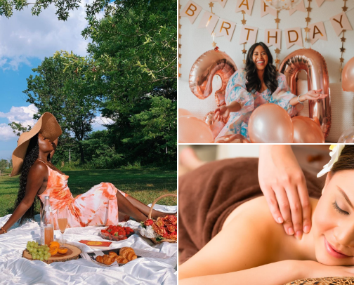 Ideas on how to spend your birthday cover photo collage