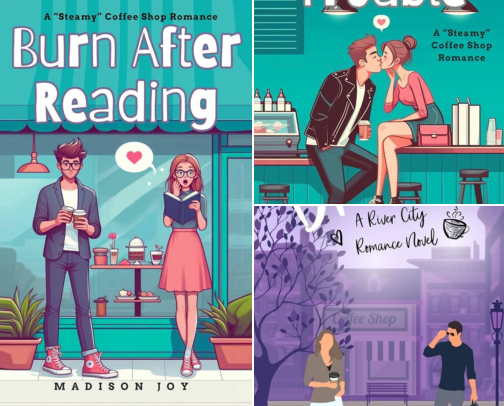 Read Free - Burn After Reading: A "Steamy" Coffee Shop Romantic Comedy (The Barista Series Book 1) picks cover photo collage