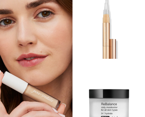 Makeup and skin care for sensitive skin (and rosacea) cover photo collage