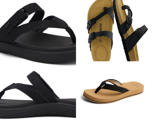 🏖 From Sidewalk to Shore — Summer Sandals That Go Everywhere cover photo collage